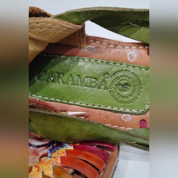 FRIDA KAHLO LEATHER HUARACHES NWOT - Picture 5 of 7